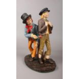 A Royal Doulton Oliver Twist & Artful Dodger HN3786 figure. 22cm h.