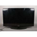A Samsung 32inch tv, with remote.