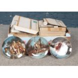 A group of The Hamilton Collection collectors plates. (all boxed) Legendary Warriors, Mystic