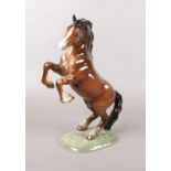A Beswick figure of a rearing horse. 26.5cm h.