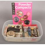 An assortment of Vintage Cosmetic Items. To include: Water Black Cosmetic Dye, Potter & Moore Ltd.