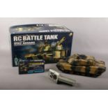 Radio Controlled Battle Tank M1A2 Abrams. (boxed with charger)