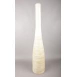 A large tall ceramic decorative vase. H: 80.5cm