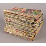 A good collection of vintage comics. Includes Marvel and DC examples. (approximately 85).