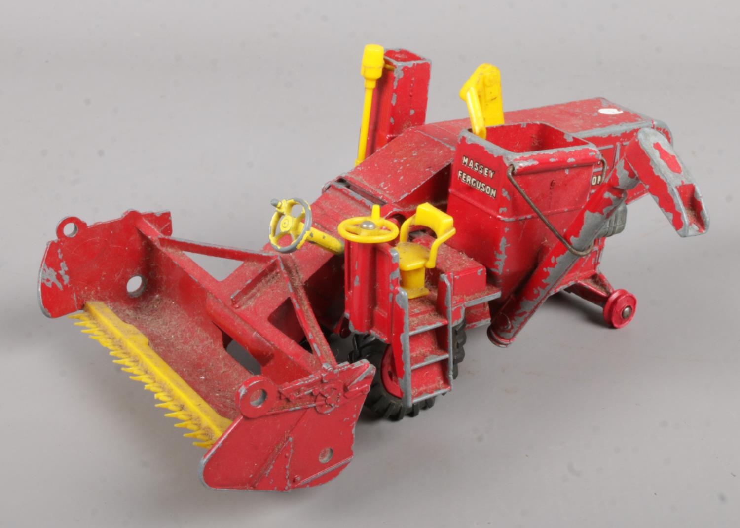 A vintage Corgi Major Toys Massey Ferguson 780 Combine Harvester.