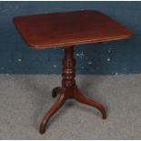 A Mahogany Tilt Top Table.