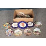 A box of forty two collectors plates. To include, Davenport limited edition classic children's