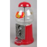 A Jelly Belly Candy Company gum ball machine/ sweet dispenser.