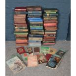 A box of vintage books. Including story books, observation books, etc.