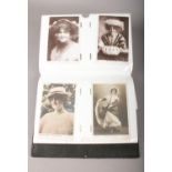 An Album of Vintage actress Postcards. Glady's Cooper approx 168, Marie Studholme approx 30.