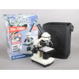 A Bresser Biolux al microscope. (boxed)