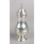 A Silver Sugar Shaker, Assayed for London 1902 by Charles Stuart Harris. Total Weight: 86.55g