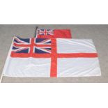 A Collection of Mostly British Flags.