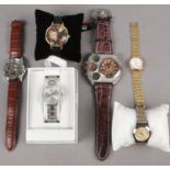 A Collection of Mens and Ladies Wristwatches. To include examples from Storm, Olivia Burton and