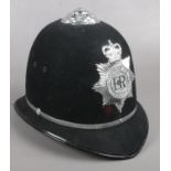 A South Yorkshire Police helmet.