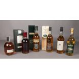 Six bottles of unopened Scotch Whiskey (3) boxed. To include a boxed Aberlour single malt 70cl, a