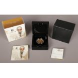 The Royal Mint, a boxed limited edition Elton John quarter ounce gold coin, 2020. With