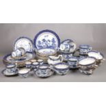 A collection of Booths 'Real Old Willow' tea and dinner ware. cups/saucers, various plate sizes,