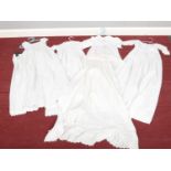 A quantity of vintage Baby's Christening dresses.