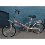 An Asbike 'Explorer' folding push bike. Aluminum frame.