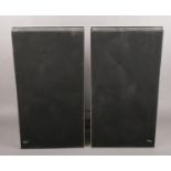 A pair of Bang & Olufsen speakers. Beovox 4-8 45 watt S45. 47cm height.