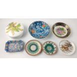 A collection of trinket dishes to include BIDEFORD POTTERY, HIGHLAND CHINA, FALCON WARE etc plus a