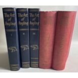 TWO VOLUMES OF COUNTRY LIFE LIBRARY OF SPORT volumes 1 and 2 and THE ART OF ANGLING Volumes 1-3
