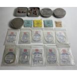 AN ASSORTMENT OF VINTAGE c1950's CAST TINS x4qty, also a collection of HARDYS (10qty) tapered