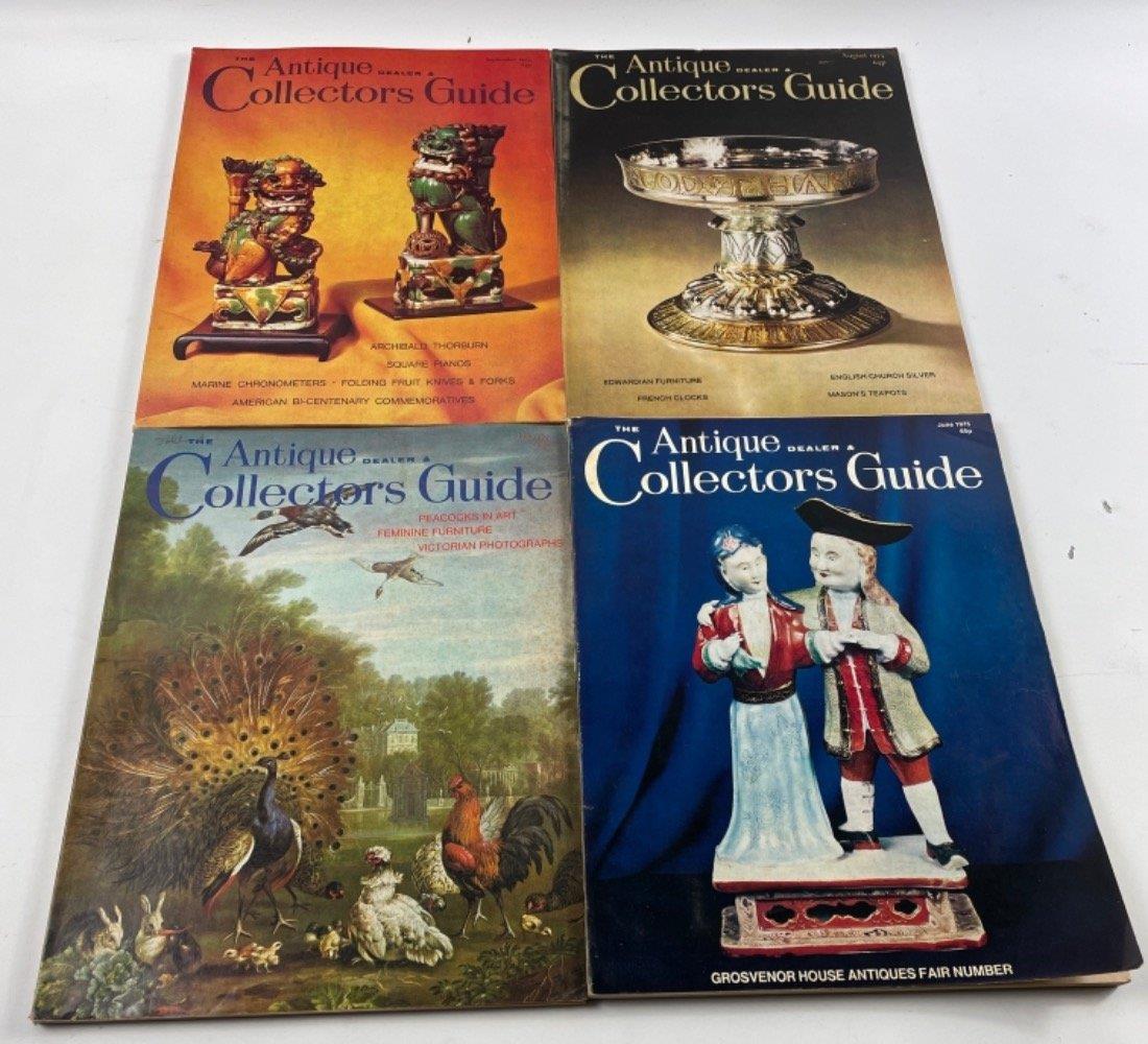 Two small boxes to include THE ANTIQUE DEALER AND COLLECTORS GUIDE monthly VINTAGE magazines - Image 3 of 7