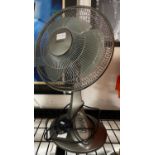 ROWENTA DESK-TOP oscillating fan with 3 speed settings, stands approx