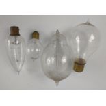 A collection of VINTAGE lightbulbs - some very early ones! 4 lightbulbs in total.