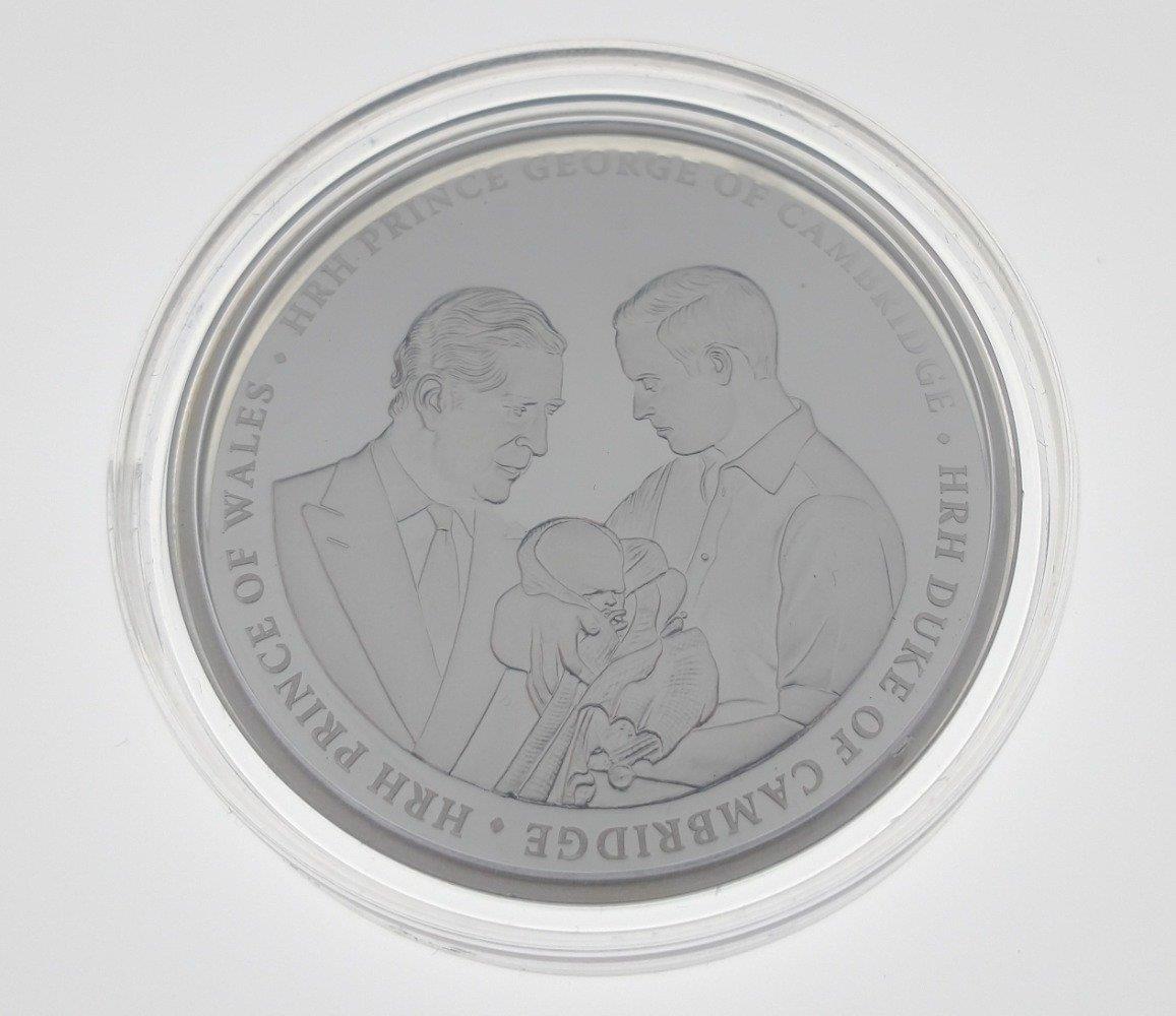 SILVER PROOF COIN 'The Royal Line Of Succession with certificate celebrating Prince Of Wales, Duke - Image 4 of 5