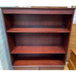 A nice quality floor bookcase with 3 shelves