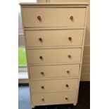 A 2.25ft tall wee drawer cabinet - handy for all your nik naks ! With 6 drawers