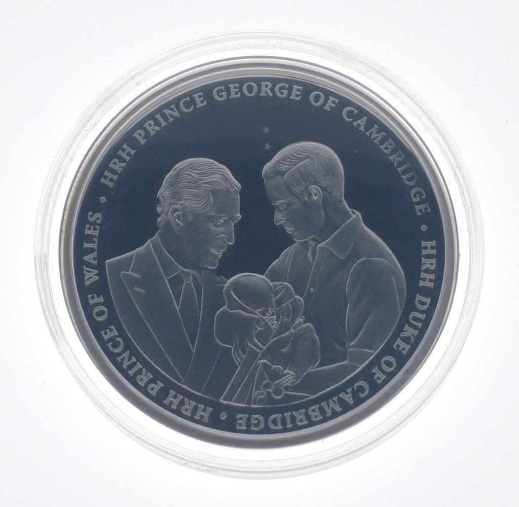 SILVER PROOF COIN 'The Royal Line Of Succession with certificate celebrating Prince Of Wales, Duke - Image 3 of 5