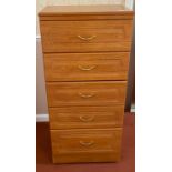 5 drawer chest of drawers