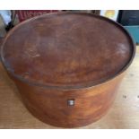 RARE! AN attractive BIRCH HAT BOX, possibly Scandanavian manufacture