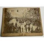 LOCAL INTEREST - Early 1900 original 8x6" Photograph of the Beltane Parade