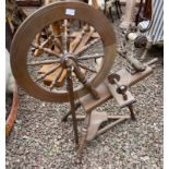 A nice vintage SPINNING WHEEL