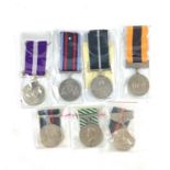 A collection of PAKISTANI MEDALS including the PAKISTAN INDEPENDENCE medal Pakistan Tamgha 1947, 7