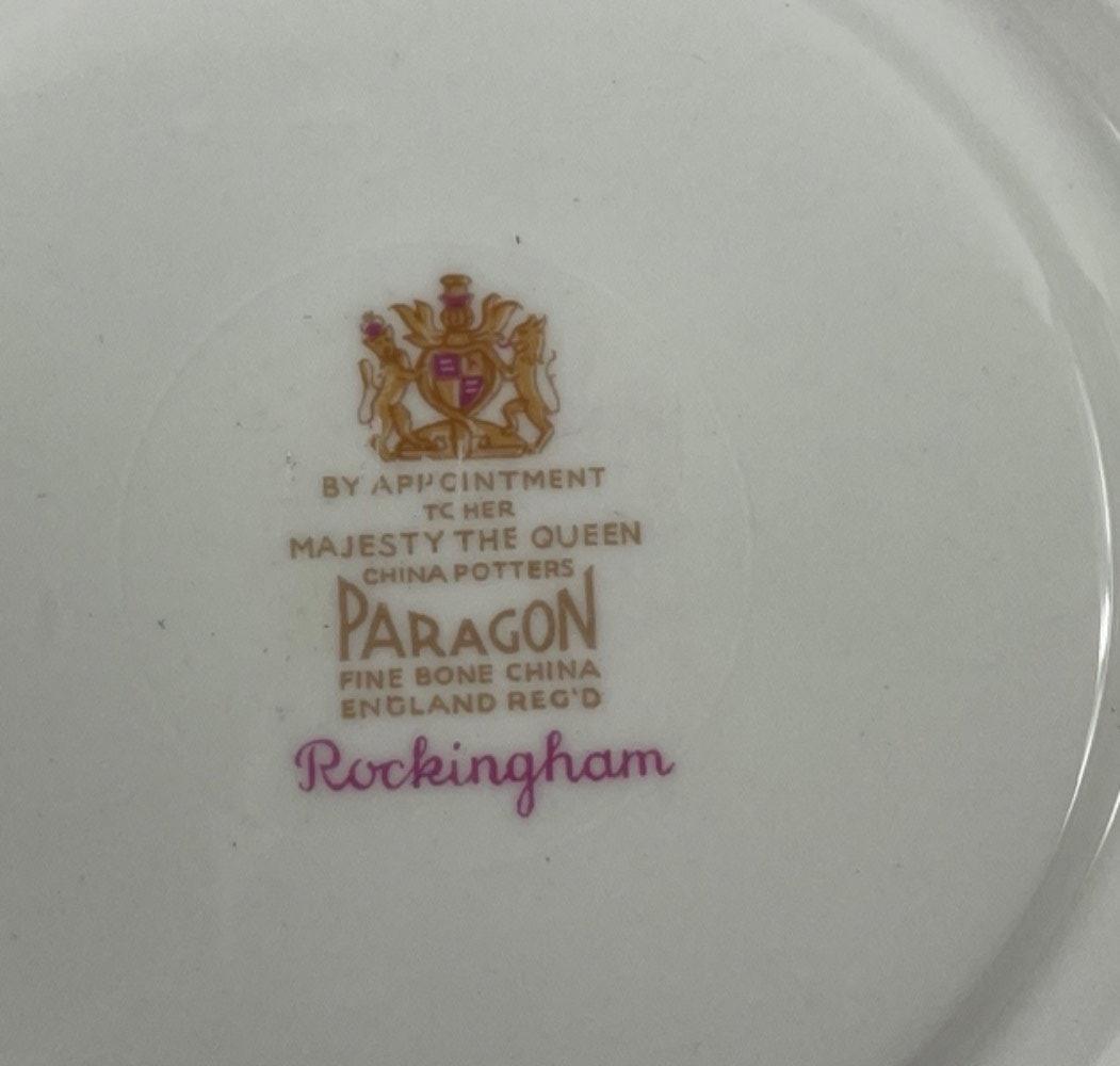 A part PARAGON ROCKINGHAM dinner serviced to include 4 x 27cm plates, 4 x 20cm plates, 4 x 16cm - Bild 4 aus 4