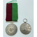 A NIGERIA DEFENCE SERVICE MEDAL 1967-1970 and the KENYA CAMPAIGN MEDAL 1963-67