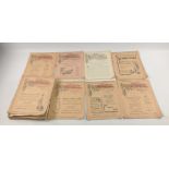 BORDERS SOCIAL HISTORY A collection of vintage BORDER MAGAZINES c1913-1915 and a 1923 issue -
