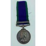 A GENERAL SERVICE MEDAL with NORTHERN IRELAND bar, awarded to Lance-Corporal Graham A.C.C.