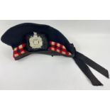 KINGS OWN SCOTTISH BORDERERS cap complete with a nice quality badge
