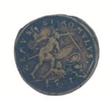 ROMULUS AND REMUS coin 1601 - QUITE RARE! Germany Nuremberg