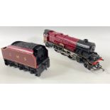 Unboxed HORNBY Princess Royal Class Princess Elizabeth 6201, engine and tender, both very good