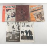 Five publications of THE GREAT WAR I WAS THERE magazine parts 25 29 30