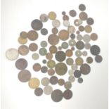 A large varied collection of mainly ANTIQUE and VINTAGE COINAGE to include coins from India,