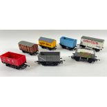A selection of model train wagons all lovingly stored for 30+ years to include from G&R WRENN: a